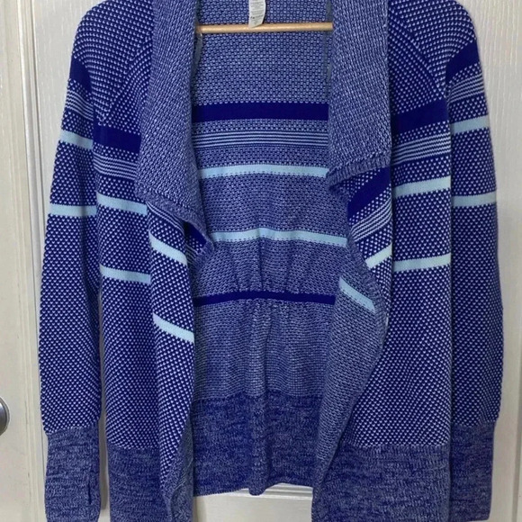 Ivivva Lululemon Girls Feeling Toast Wrap Sweater - Picture 8 of 10